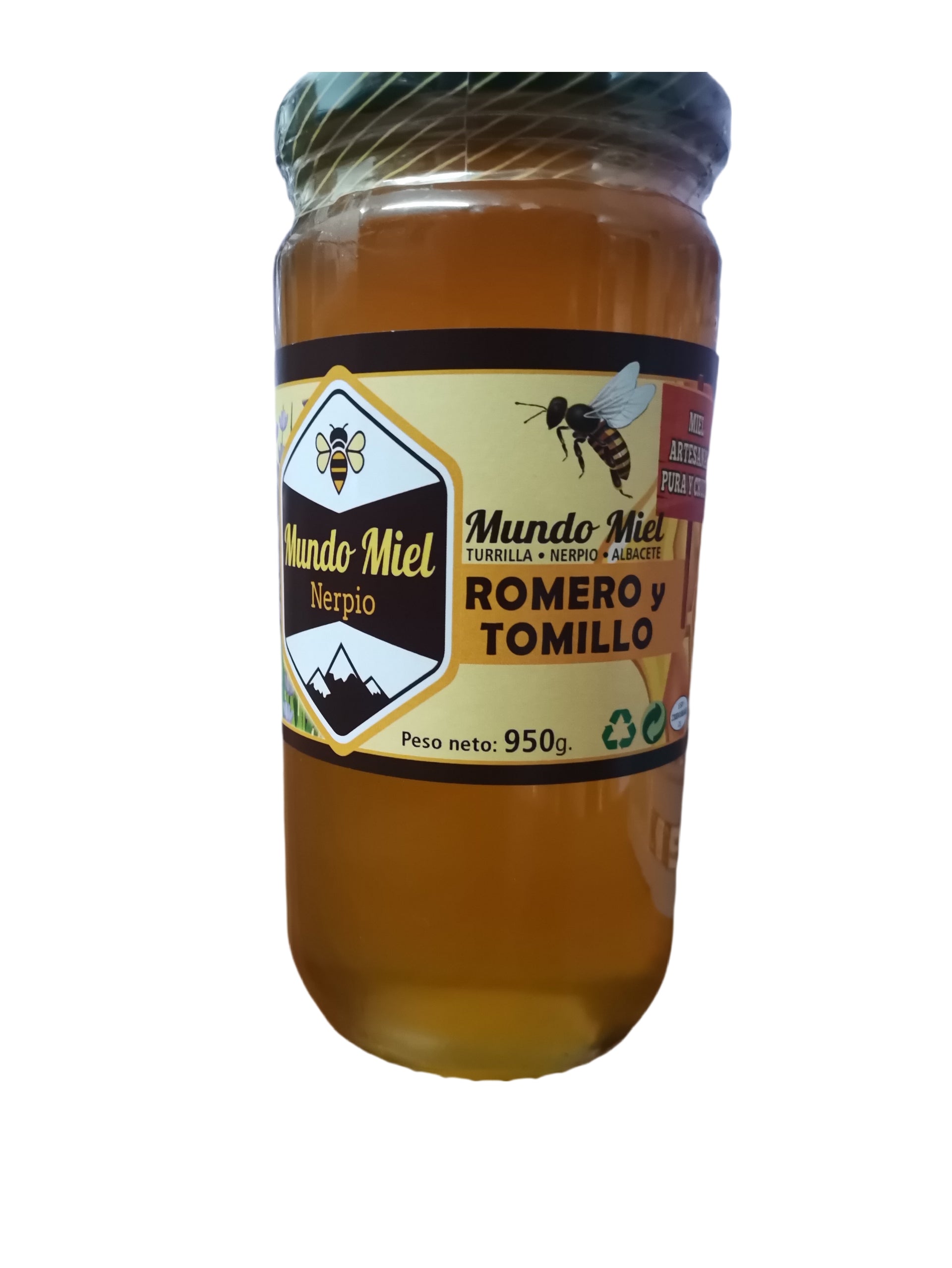 Miel de Romero y Tomillo 950 gr COSECHA JUNIO 25 - Imagen 2